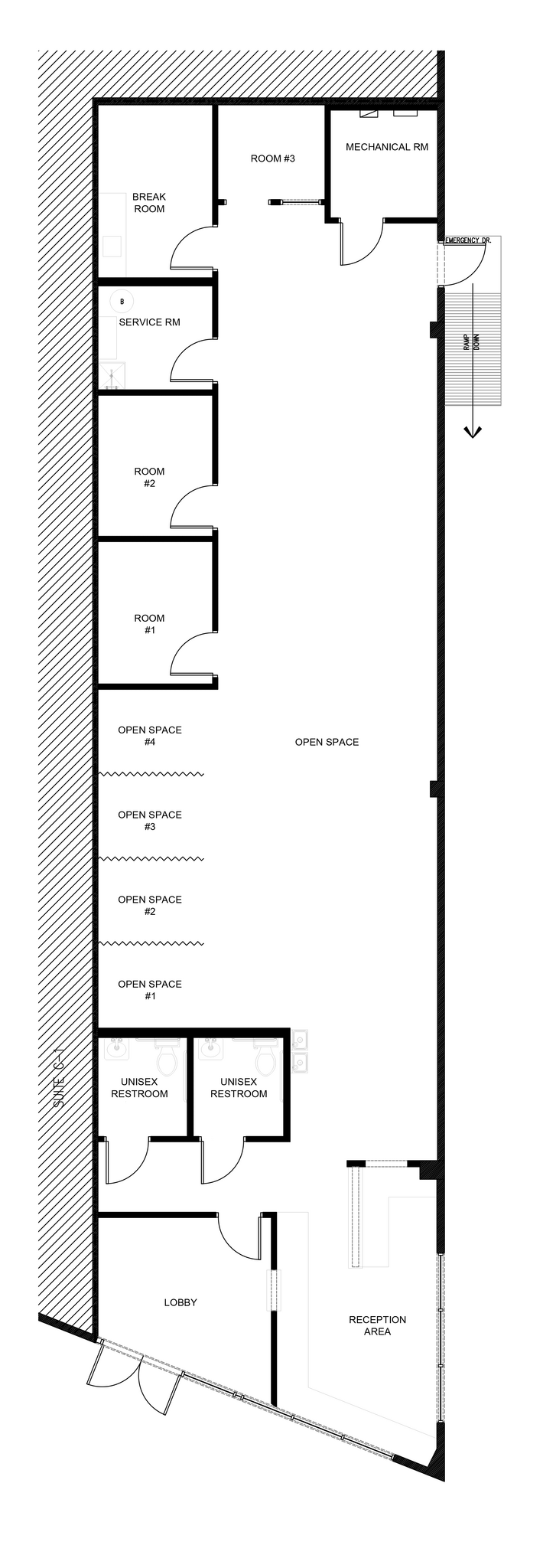 10600-10760 North Loop Rd, El Paso, TX à louer Plan d’étage– Image 1 sur 1