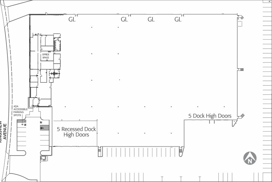 17120 S Kingsview Ave, Carson, CA à louer - Plan de site – Image 2 sur 2