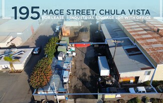 Plus de détails pour 195 Mace St, Chula Vista, CA - Industriel/Logistique à louer