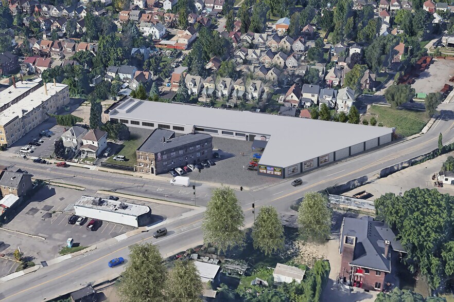 7741 Dix St, Detroit, MI à vendre - Aérien – Image 2 sur 9