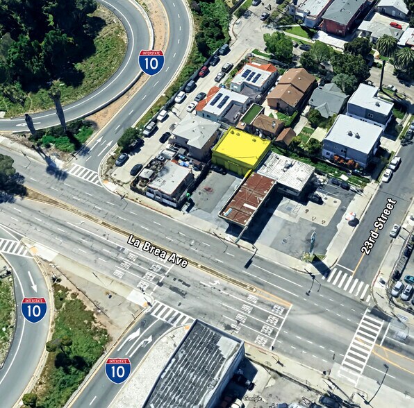 2339 S La Brea Ave, Los Angeles, CA à louer - Aérien – Image 2 sur 2