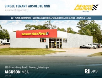 Plus de détails pour 629 Grants Ferry Rd, Flowood, MS - Local commercial à vendre