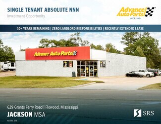 Plus de détails pour 629 Grants Ferry Rd, Flowood, MS - Local commercial à vendre