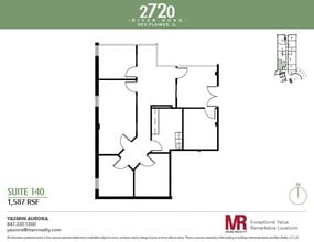 2720 S River Rd, Des Plaines, IL à louer Plan d’étage– Image 1 sur 1