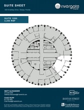 400 N Ashley Dr, Tampa, FL à louer Plan d’étage– Image 1 sur 1