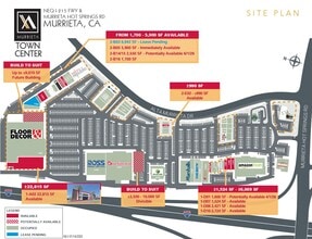 39815-39875 Alta Murrieta Dr, Murrieta, CA à louer Plan de site– Image 1 sur 1