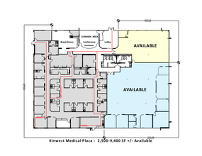 2951 Kinwest Pky, Irving, TX à louer Plan d’étage– Image 1 sur 4