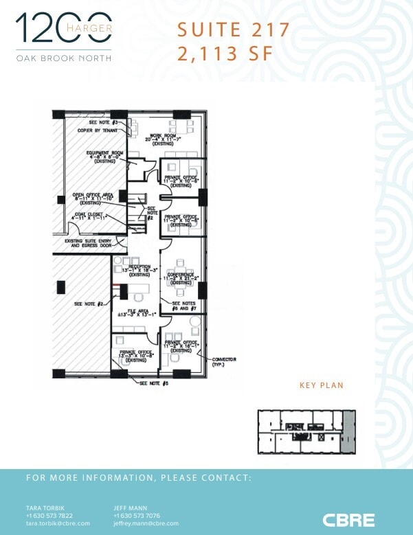 2-564 Oakbrook Ctr, Oak Brook, IL à louer Plan d’étage– Image 1 sur 1