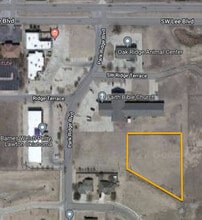 NEC of Park Ridge Blvd & SW Jefferson Ave, Lawton, OK - VUE AÉRIENNE  vue de carte