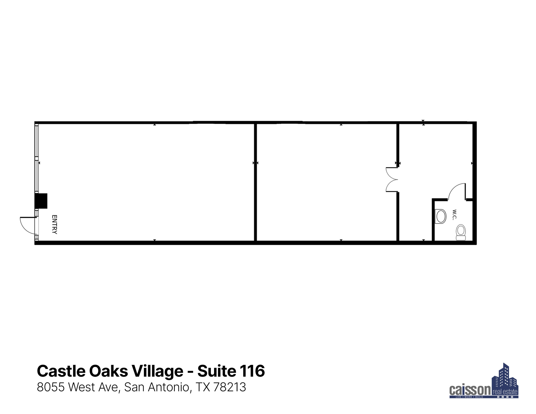 8055 West Ave, San Antonio, TX à louer Plan d’étage– Image 1 sur 1