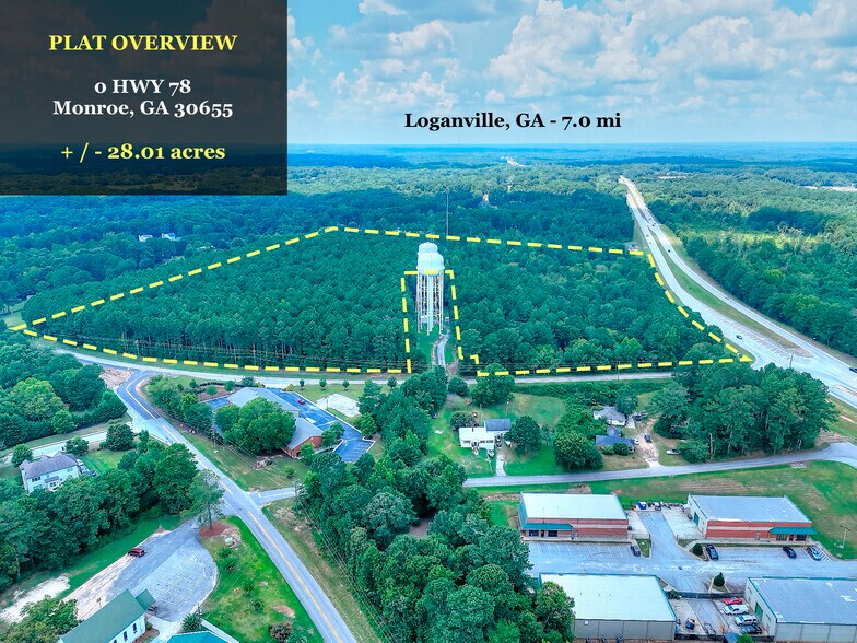 Youth Monroe Rd, Loganville, GA à vendre - Aérien – Image 3 sur 19