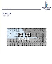 4340 East-West Hwy, Bethesda, MD à louer Plan d’étage– Image 1 sur 1