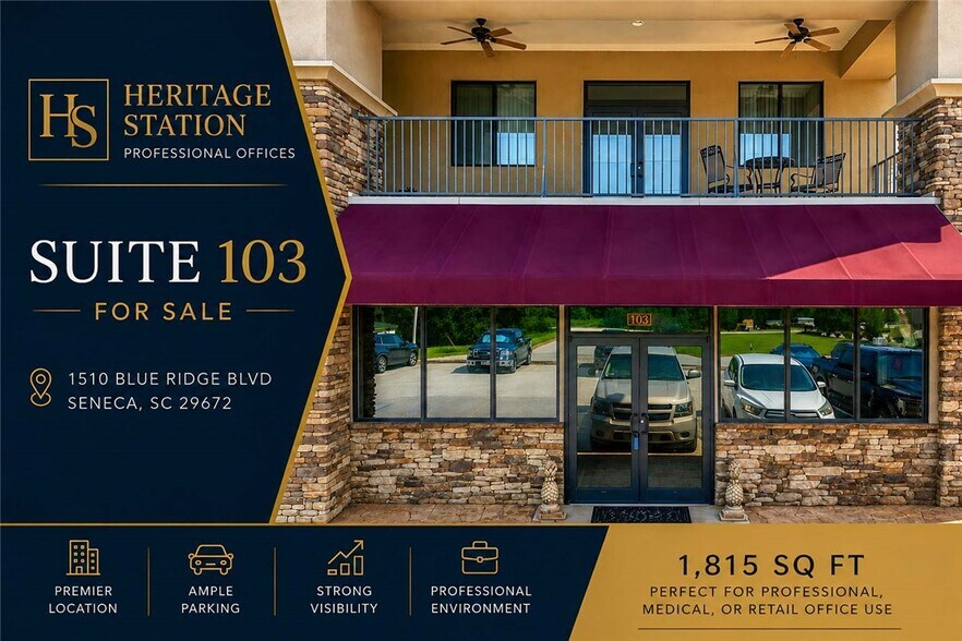 1510 Blue Ridge Blvd, Seneca, SC à vendre - Photo de l’immeuble – Image 2 sur 25