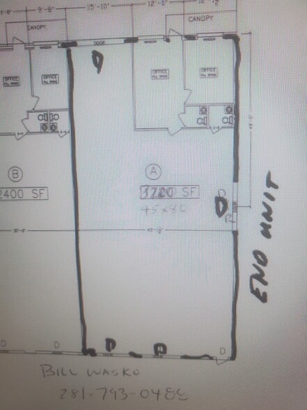 1821 Dickinson Ave, Dickinson, TX à louer - Plan d’étage – Image 3 sur 16
