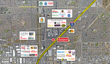 12499 Victoria Gardens Ln, Rancho Cucamonga, CA - VUE AÉRIENNE  vue de carte