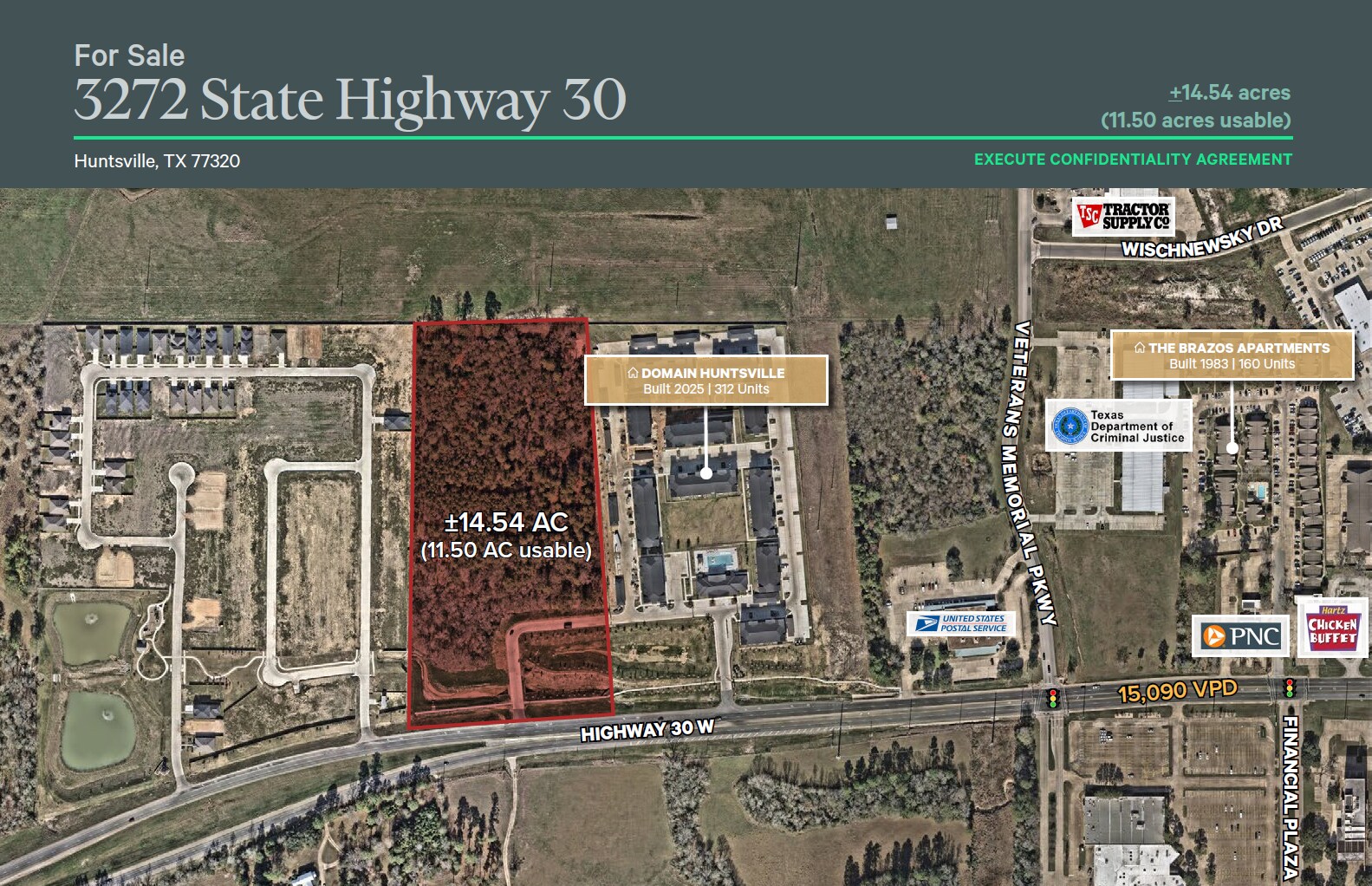 State Hwy 30 W, Huntsville, TX à vendre Photo de l’immeuble– Image 1 sur 5