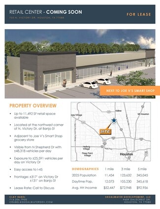 Plus de détails pour 750 N Victory Dr, Houston, TX - Local commercial à louer