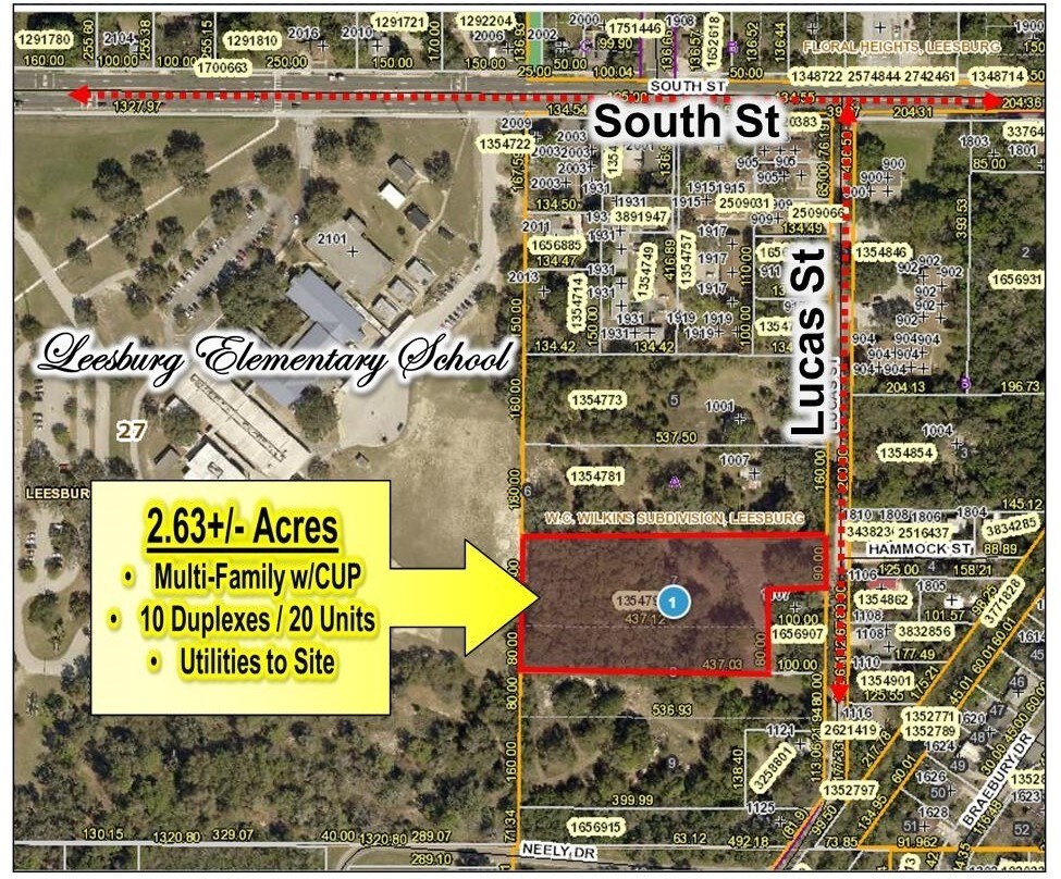Lucas St, Leesburg, FL à vendre Photo de l’immeuble– Image 1 sur 13