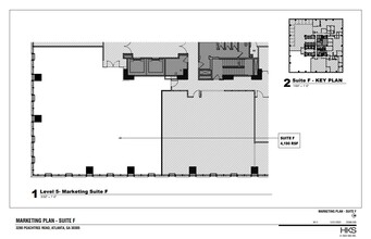 3280 Peachtree Rd, Atlanta, GA à louer Plan d’étage– Image 1 sur 1