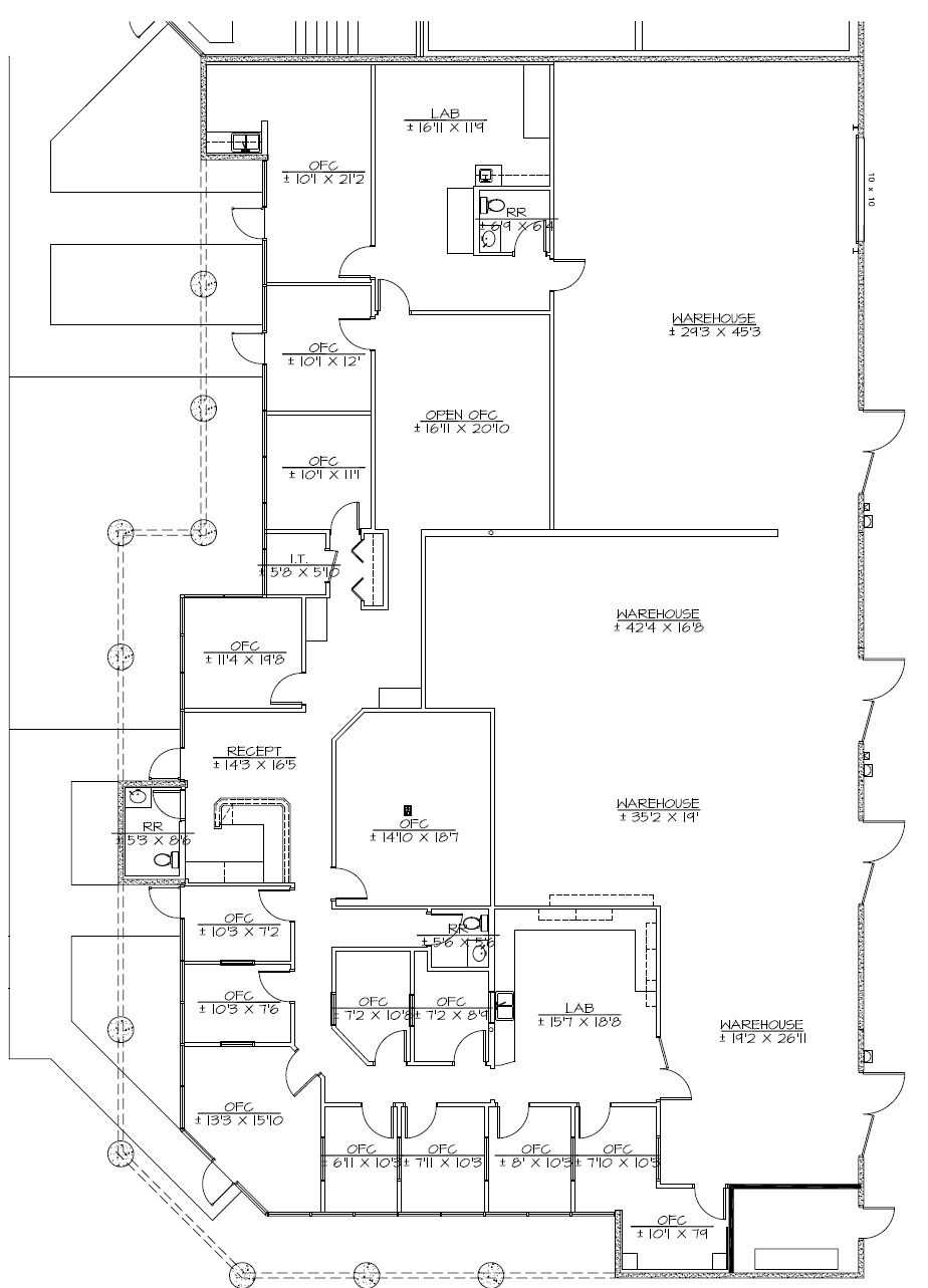 6105 S Ash Ave, Tempe, AZ à louer Plan d’étage– Image 1 sur 2