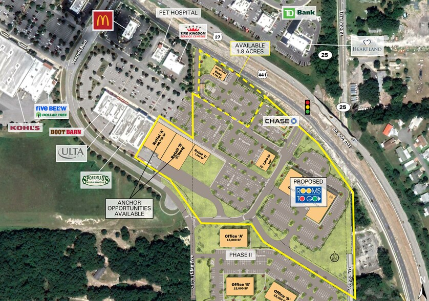 SWC US 441 hwy, Lady Lake, FL à louer - Photo de l’immeuble – Image 3 sur 3