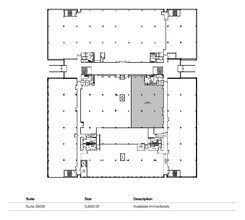 6555 Rock Spring Dr, Bethesda, MD à louer Plan d’étage– Image 1 sur 4