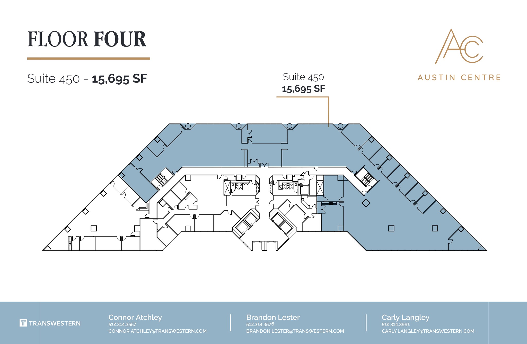 701 Brazos St, Austin, TX à louer Plan de site– Image 1 sur 1
