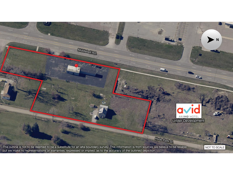 10236 Hyde Park St, Romulus, MI à vendre - Photo de l’immeuble – Image 2 sur 2