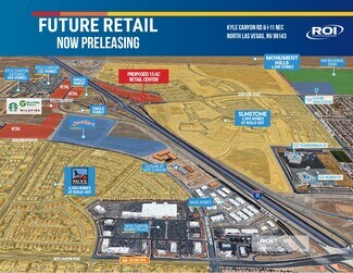 Plus de détails pour Kyle Cannon Rd & 1-11 NEC, Las Vegas, NV - Local commercial à louer