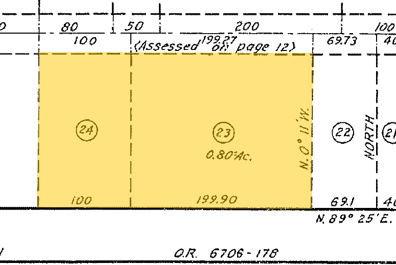 707 E 62nd St, Los Angeles, CA à vendre - Plan cadastral – Image 2 sur 7