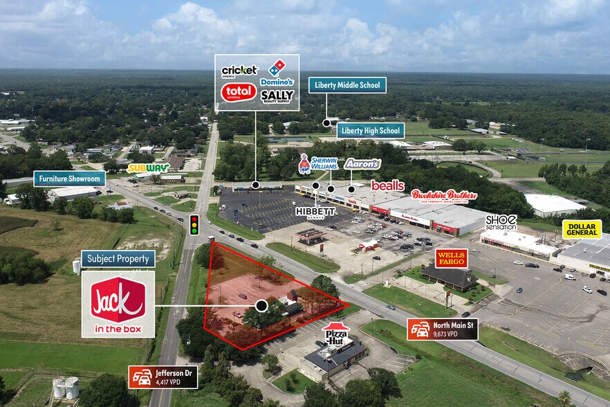 2320 N Main St, Liberty, TX à vendre - Photo de l’immeuble – Image 2 sur 4