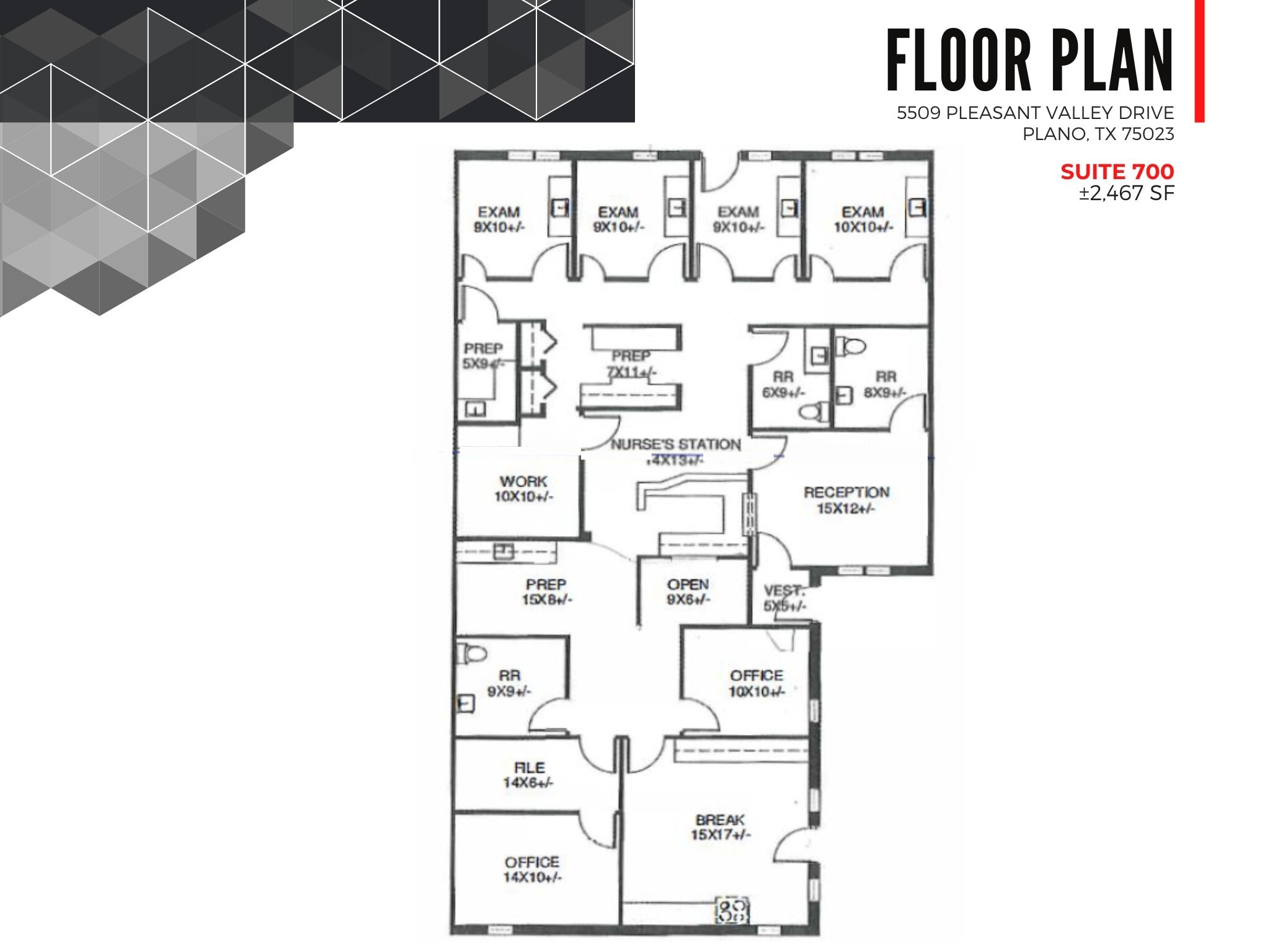 5509 Pleasant Valley Dr, Plano, TX à louer Photo intérieure– Image 1 sur 1