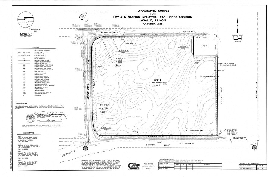 760 Progress Pky, LaSalle, IL à vendre - Plan cadastral – Image 2 sur 8