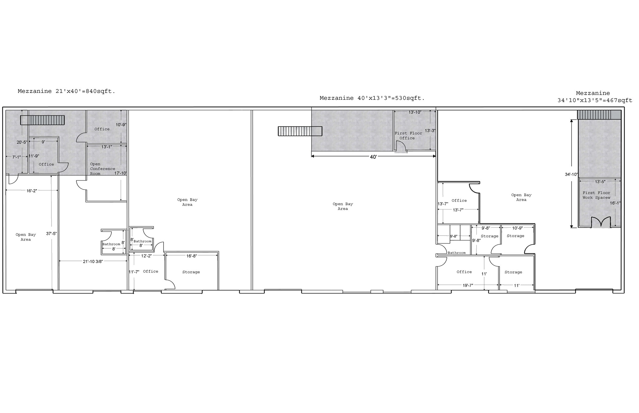 308 E Fm 1830, Argyle, TX à louer Plan d’étage– Image 1 sur 1