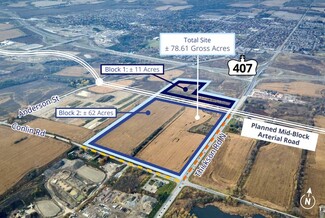 Plus de détails pour 5360-5400 Thickson Rd, Whitby, ON - Terrain à vendre