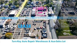 Plus de détails pour 411 Riverside Ave, Roseville, CA - Local commercial à louer