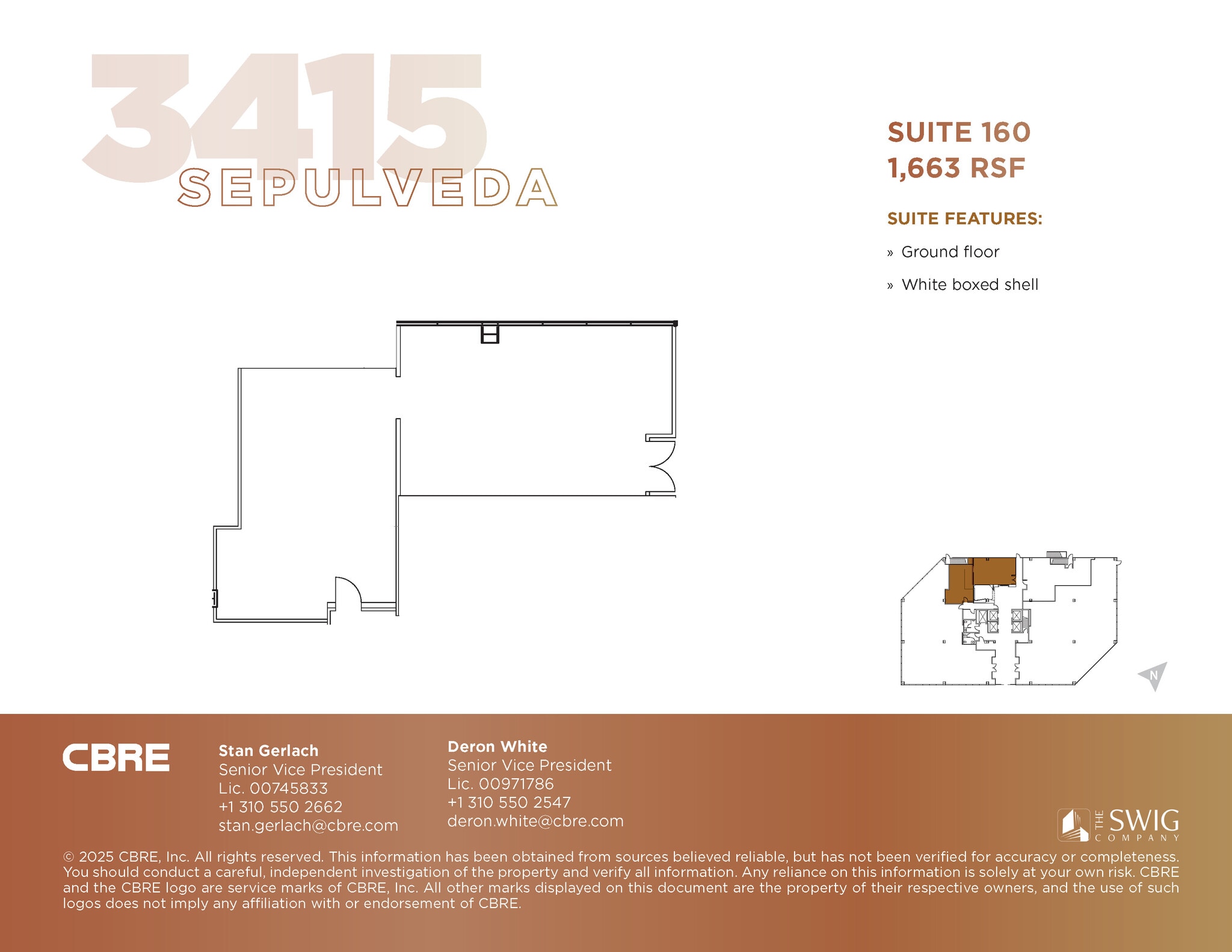 3415 S Sepulveda Blvd, Los Angeles, CA à louer Plan d’étage– Image 1 sur 1