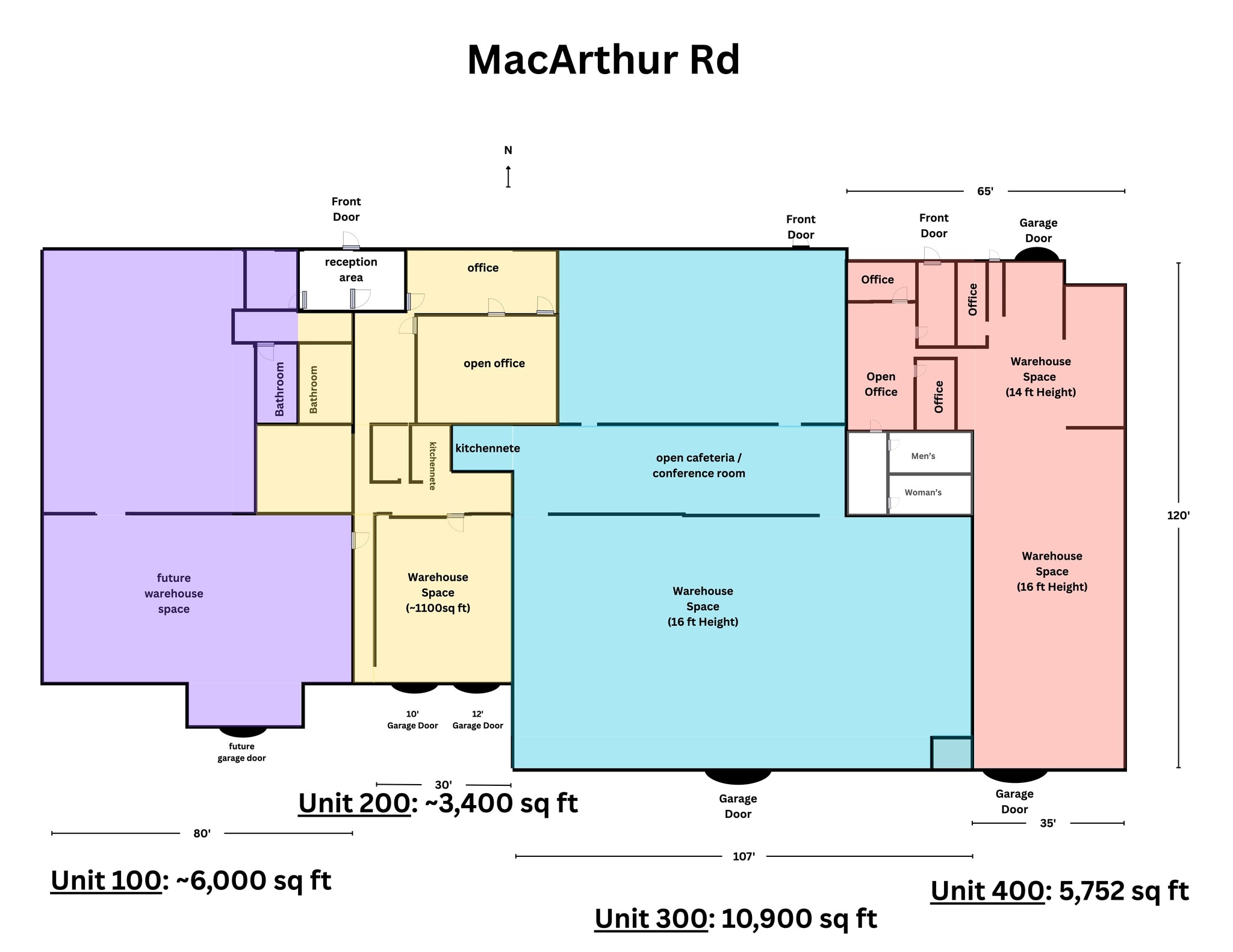 1915 MacArthur Rd, Waukesha, WI à louer Plan de site– Image 1 sur 2