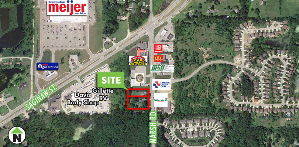16944-16964 Marsh Rd, Haslett, MI à vendre - Autre – Image 2 sur 4