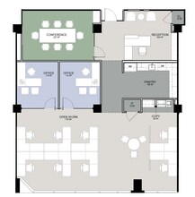 1667 K St NW, Washington, DC à louer Plan d’étage– Image 1 sur 1