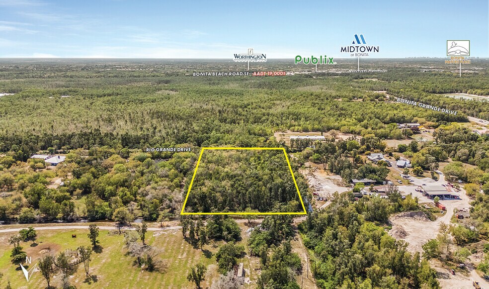 13090 Rio Grande Dr Bonita Grande Rd, Bonita Springs, FL à vendre - Aérien – Image 3 sur 7