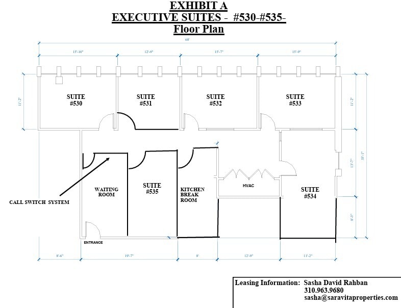 10801 National Blvd, Los Angeles, CA à louer Plan d’étage– Image 1 sur 1