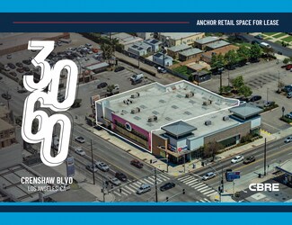 Plus de détails pour 3060 Crenshaw Blvd, Los Angeles, CA - Local commercial à louer
