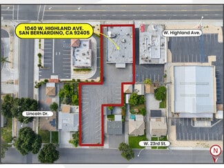 Plus de détails pour 1036 W Highland Ave, San Bernardino, CA - Local commercial à vendre