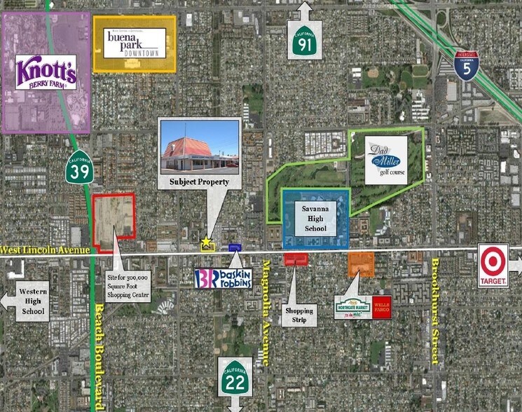 2739-2741 W Lincoln Ave, Anaheim, CA à louer - Aérien – Image 3 sur 6