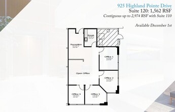 915 Highland Pointe Dr, Roseville, CA à louer Plan d’étage– Image 1 sur 1