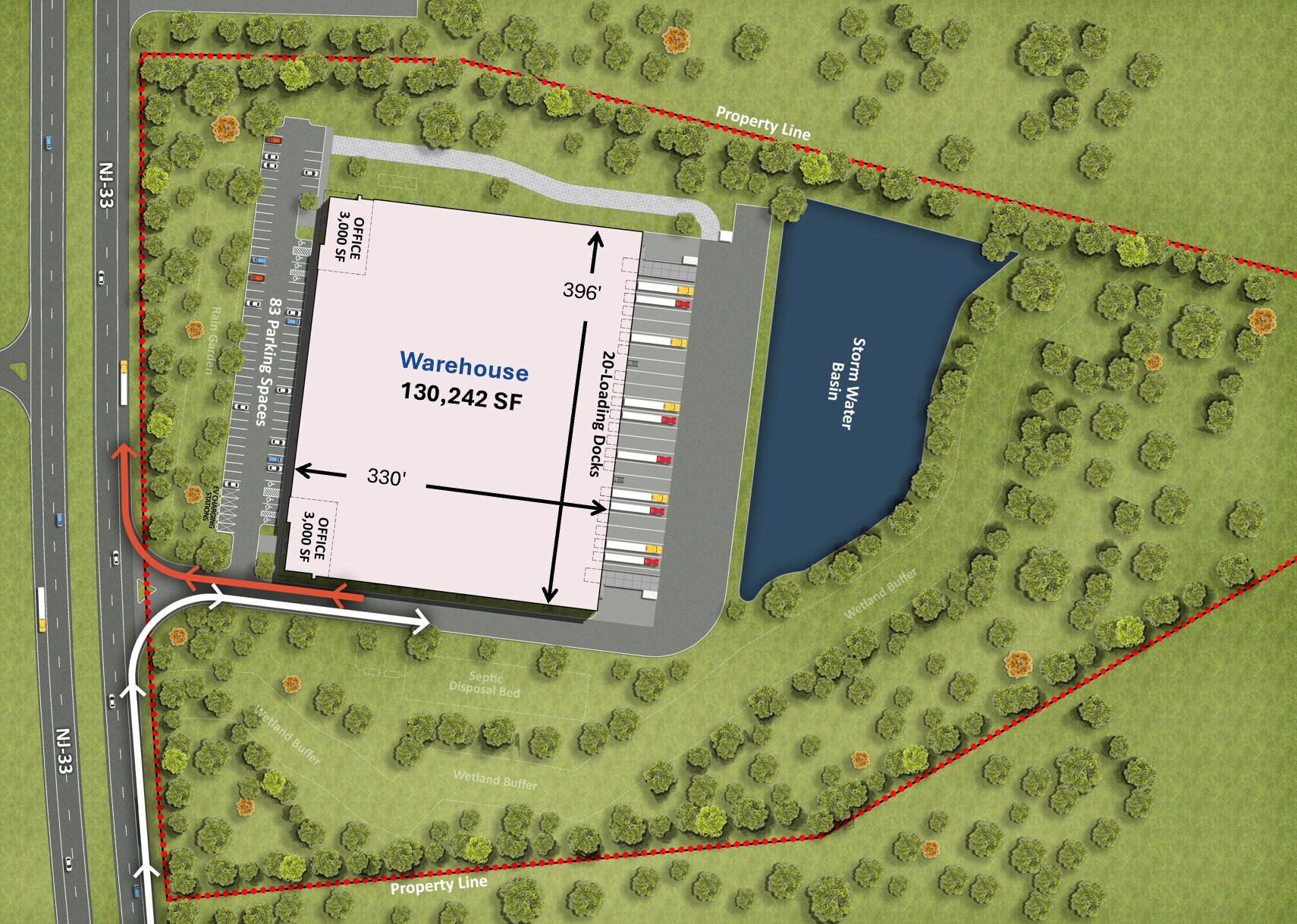 535 NJ-33, Millstone, NJ à louer Photo principale– Image 1 sur 4