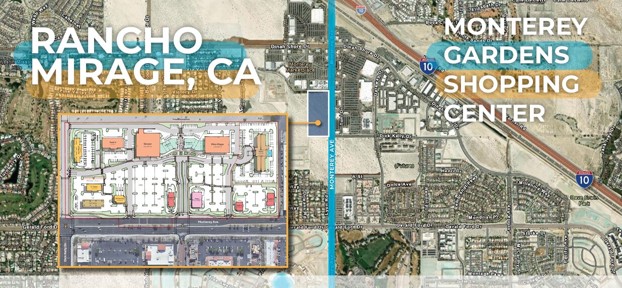 NWC Dick Kelly Dr & Monterey Ave, Palm Desert, CA à louer Photo principale– Image 1 sur 4
