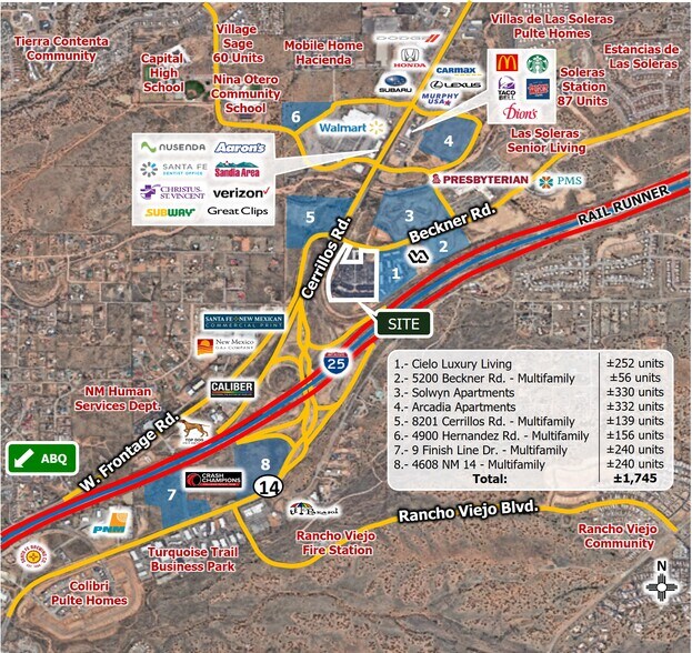 8380 Cerrillos Rd, Santa Fe, NM à louer - Photo de l’immeuble – Image 3 sur 6