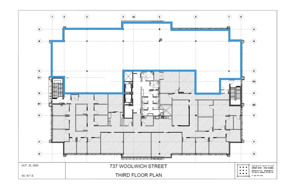 735-737 Woolwich St, Guelph, ON à louer Plan d’étage– Image 1 sur 1